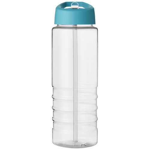 PF210877-5H2O Active® Treble 750 ml Sportflasche mit Ausgussdeckel_ transparent_aquablau