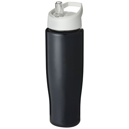 PF210044-9H2O Active® Tempo 700 ml Sportflasche mit Ausgussdeckel_ schwarz_weiss PF210044-9H2O Active® Tempo 700 ml Sportflasche mit Ausgussdeckel_ schwarz_weiss