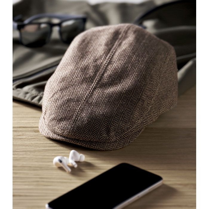 MO2966-39Blind Peak Newsboy-Kappe 335 g_m²_ khaki