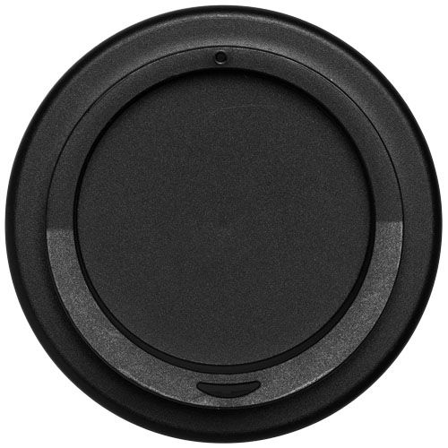PF210452-7Americano® Espresso 250 ml recycelter Isolierbecher_ grau_schwarz