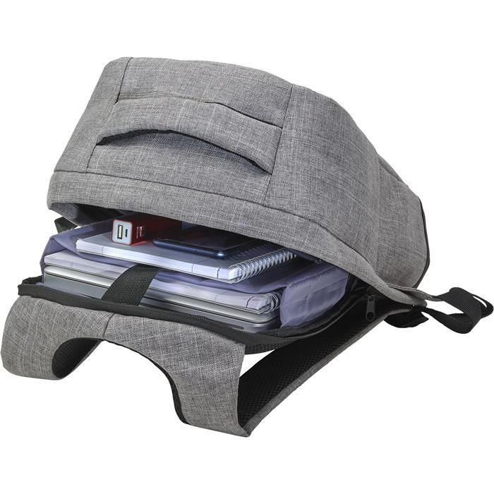 GI7879-10Diebstahlsicherer Rucksack aus Polyester Cruz_ burgundy