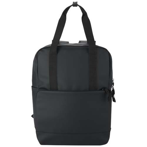 PF130119-1Resi Plus GRS recycelte Rucksackkuehltasche 18L_ schwarz