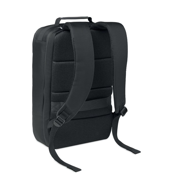 MO3226-03Boston 15_ Laptop-Jacquard-Rucksack_ schwarz