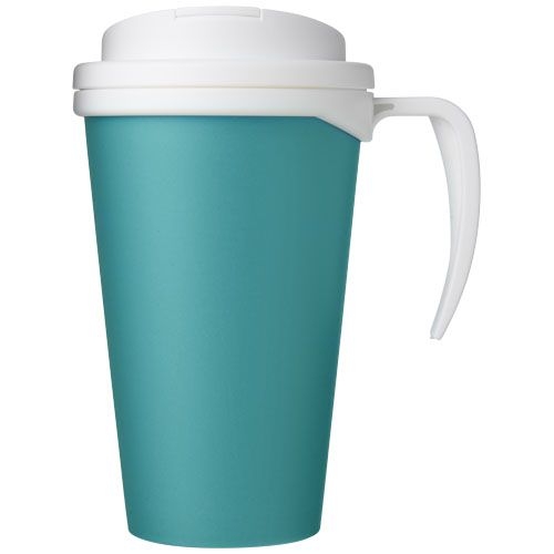PF210421-12Americano® Grande 350 ml Isolierbecher mit auslaufsicherem Schraubverschluss_ aquablau_weiss