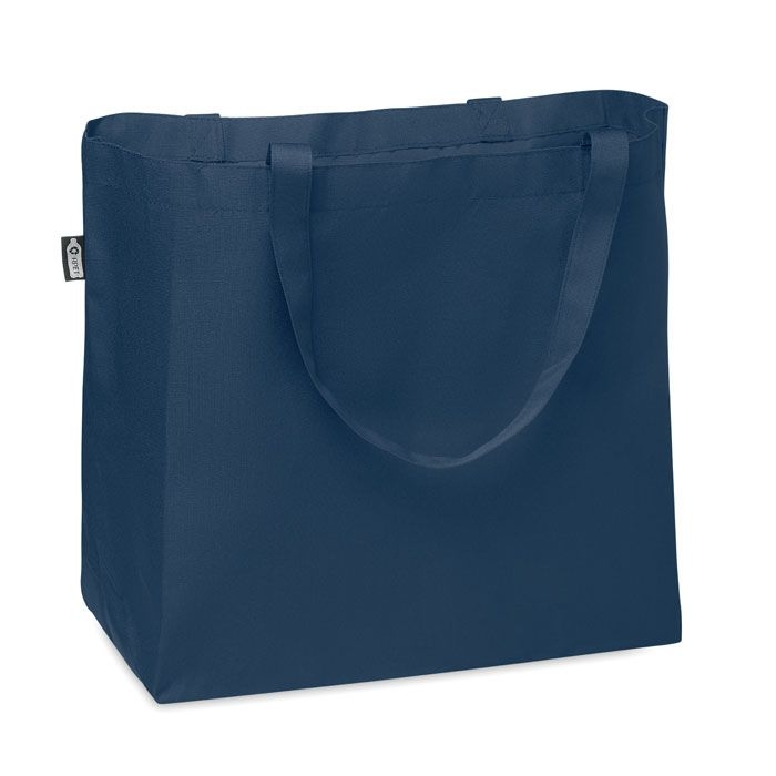 MO6134-04Fama Shopping Tasche 600D RPET_ Blau MO6134-04Fama Shopping Tasche 600D RPET_ Blau