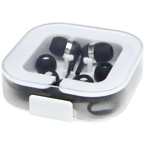 PF124438-2Baekdu kabelgebundenes Headset Typ-C mit Aufbewahrungsbox aus recyceltem Kunststoff_ schwarz
