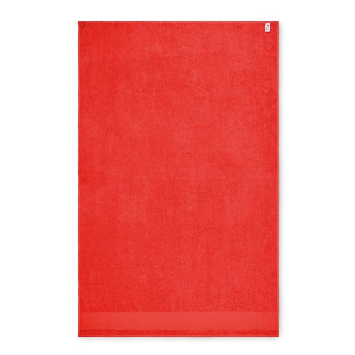 MO2767-05Island 100 Baumwoll-Badetuch 100X150cm_ rot
