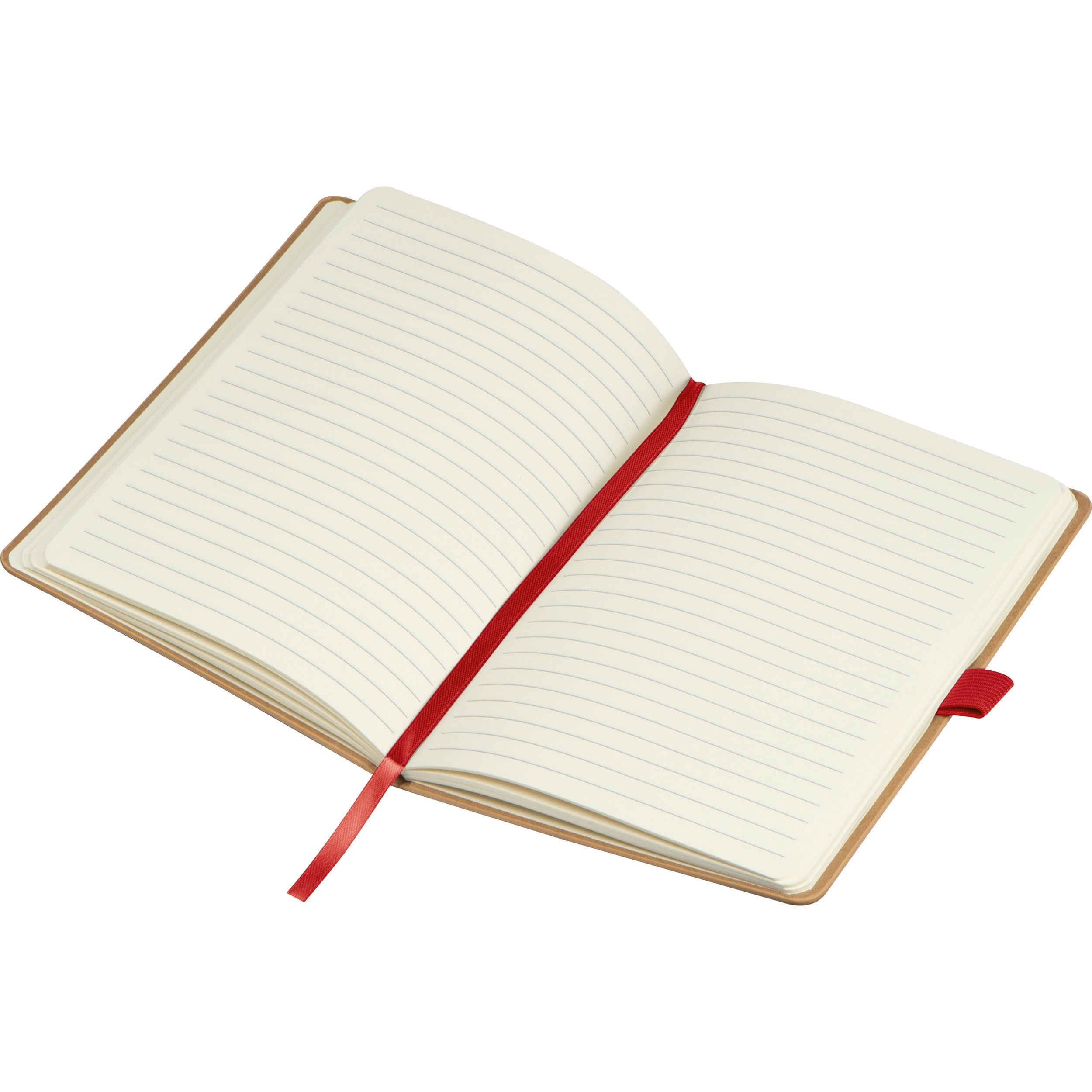 MA23774-05Notizbuch aus Bambus_ rot