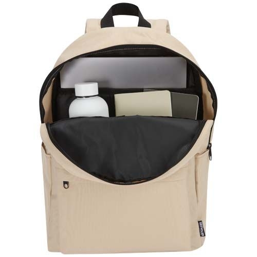 PF130096-1Byron 14_ GRS-recycelter City Laptop Rucksack 14 L_ oatmeal
