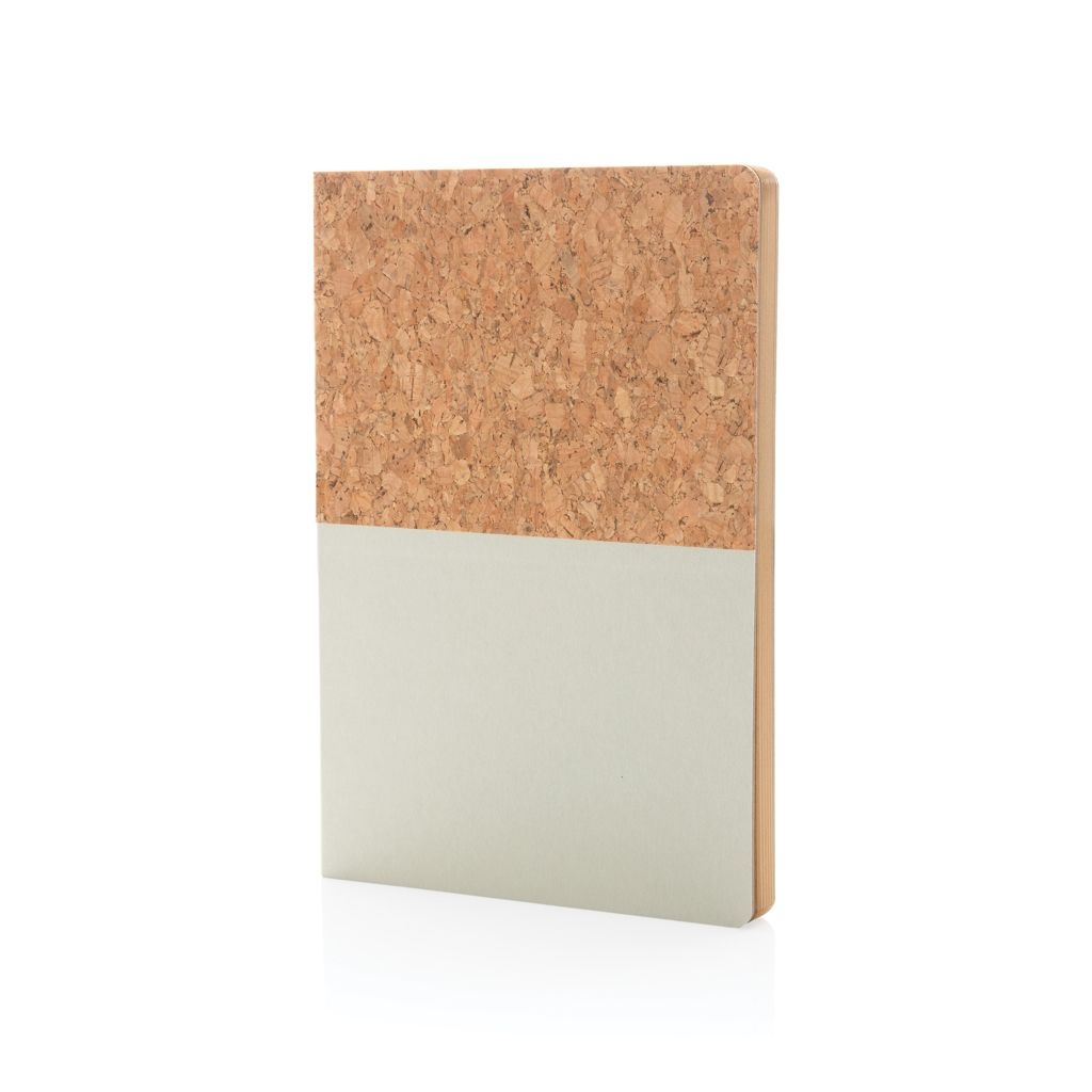 XDP774.33-3A5 Kork _ Kraft Notizbuch_ off white