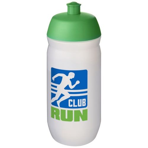 PF210440-9HydroFlex™ Clear 500 ml Squeezy Sportflasche_ gruen_klar mattiert