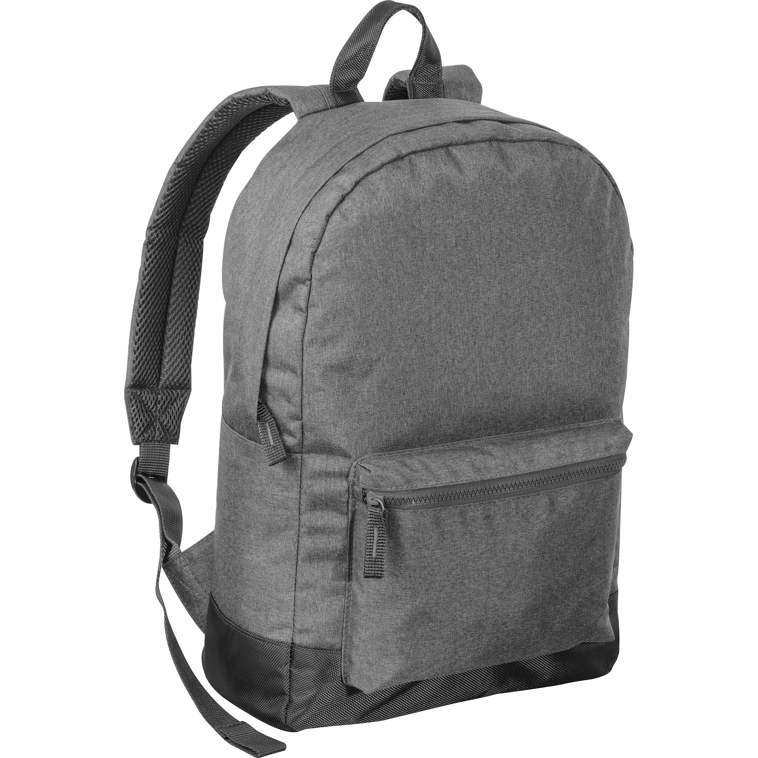 MA60389-77Hochwertiger Rucksack aus Polyester HEIDI_ anthrazit
