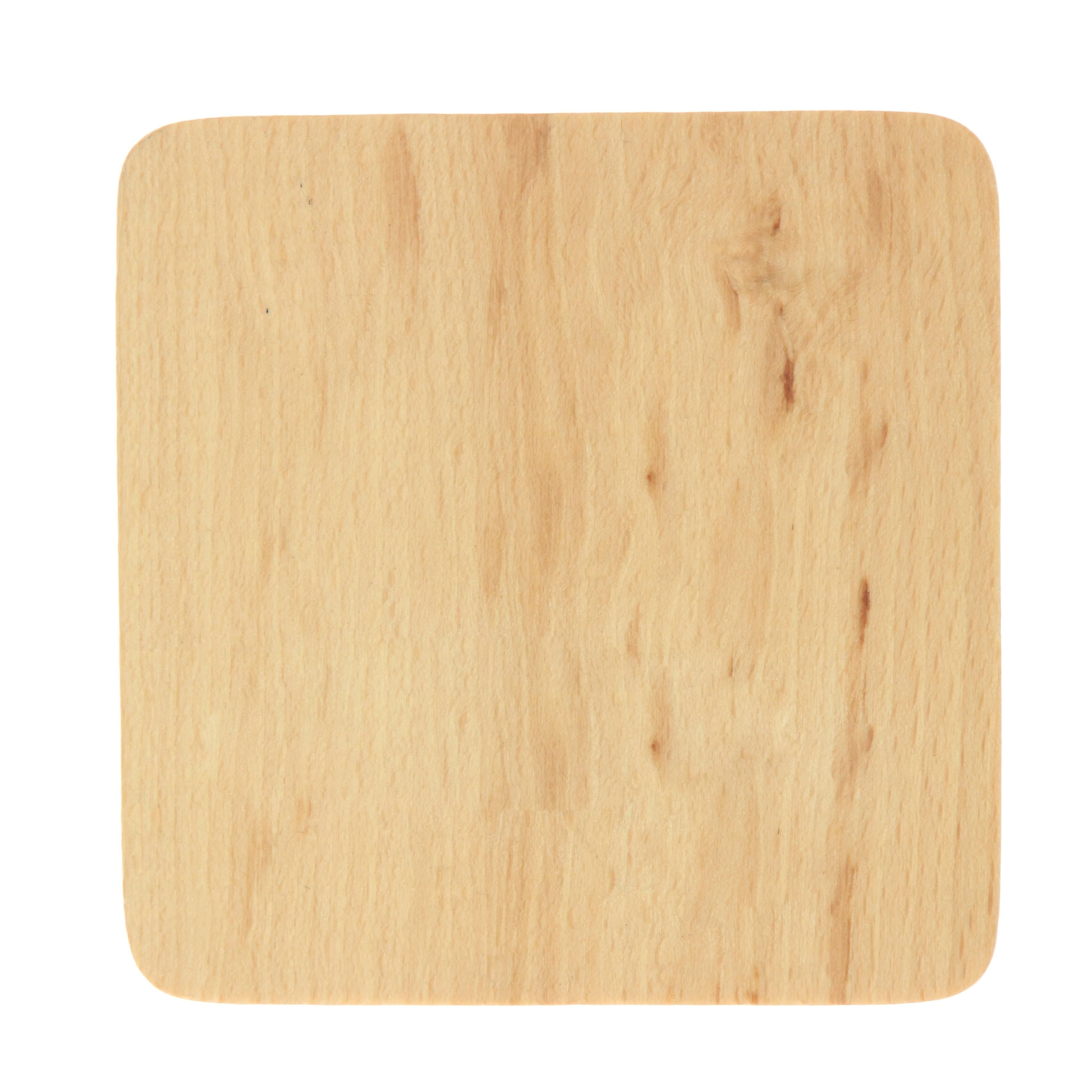 EL01212Untersetzer _Woody_ eckig
