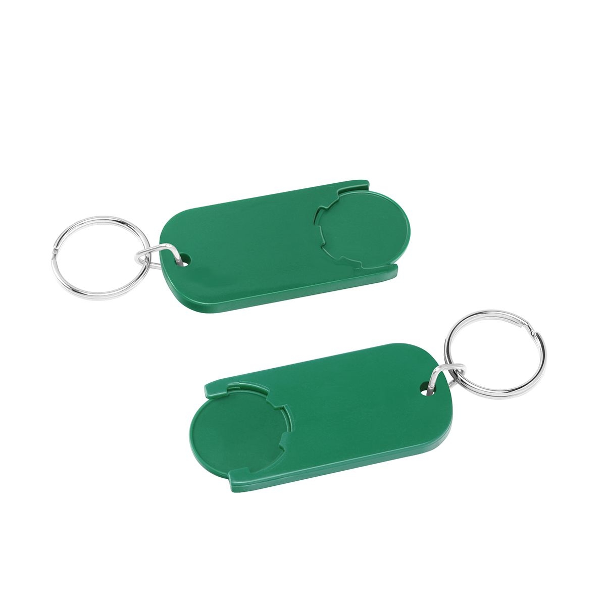 HE7439R-4-2Chiphalter mit 1€-Chip _Alpha_ gelb_ gruen HE7439R-4-2Chiphalter mit 1€-Chip _Alpha_ gelb_ gruen