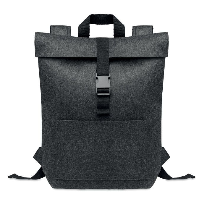 MO6456-15Indico Pack Rucksack RPET-Filz_ Steingrau