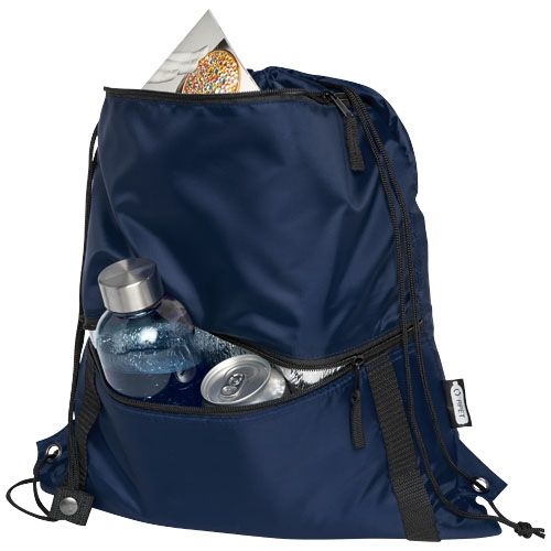 Adventure recycelte isolierter Sportbeutel 9L, navy