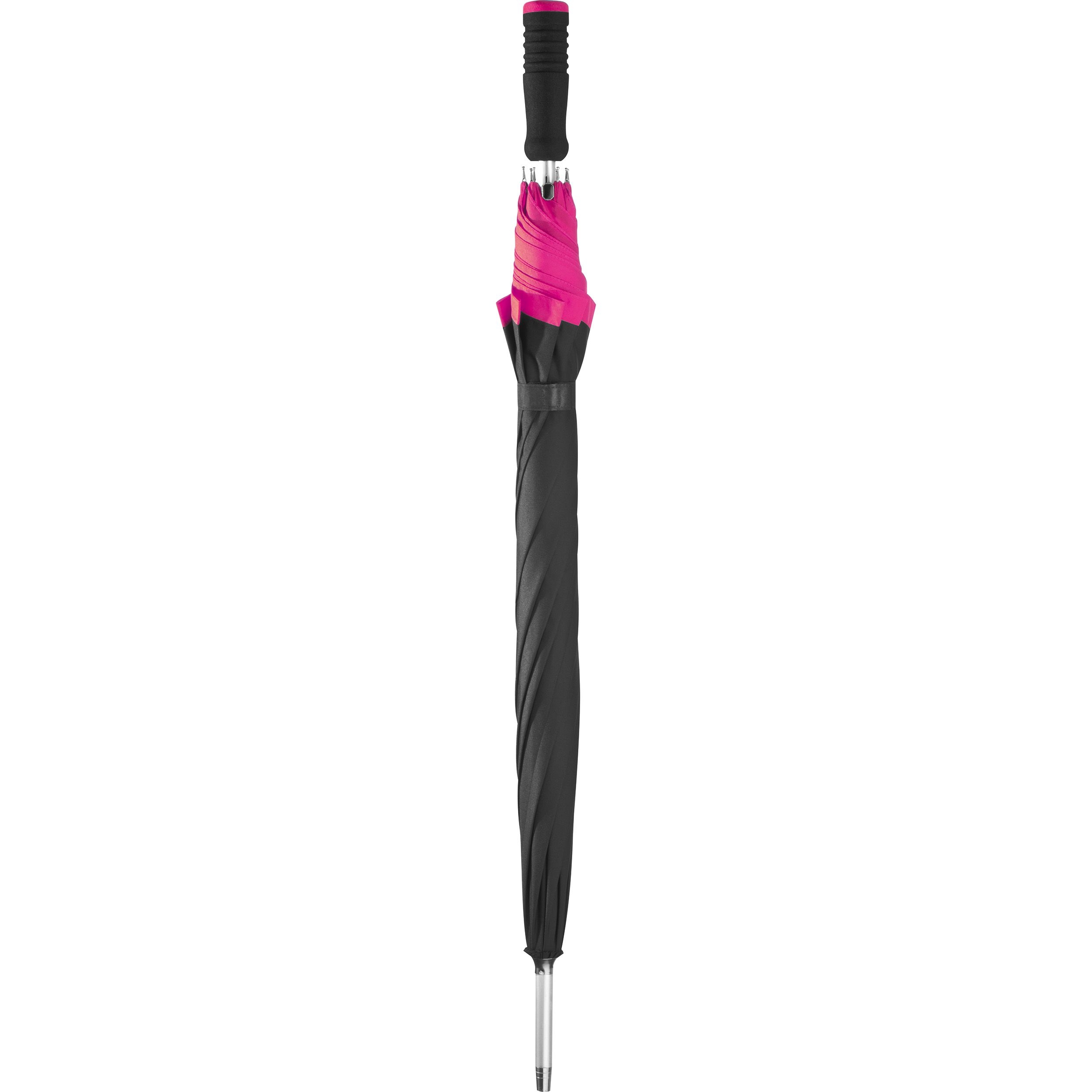 MA43298-11Automatik Regenschirm aus Pongee_ pink