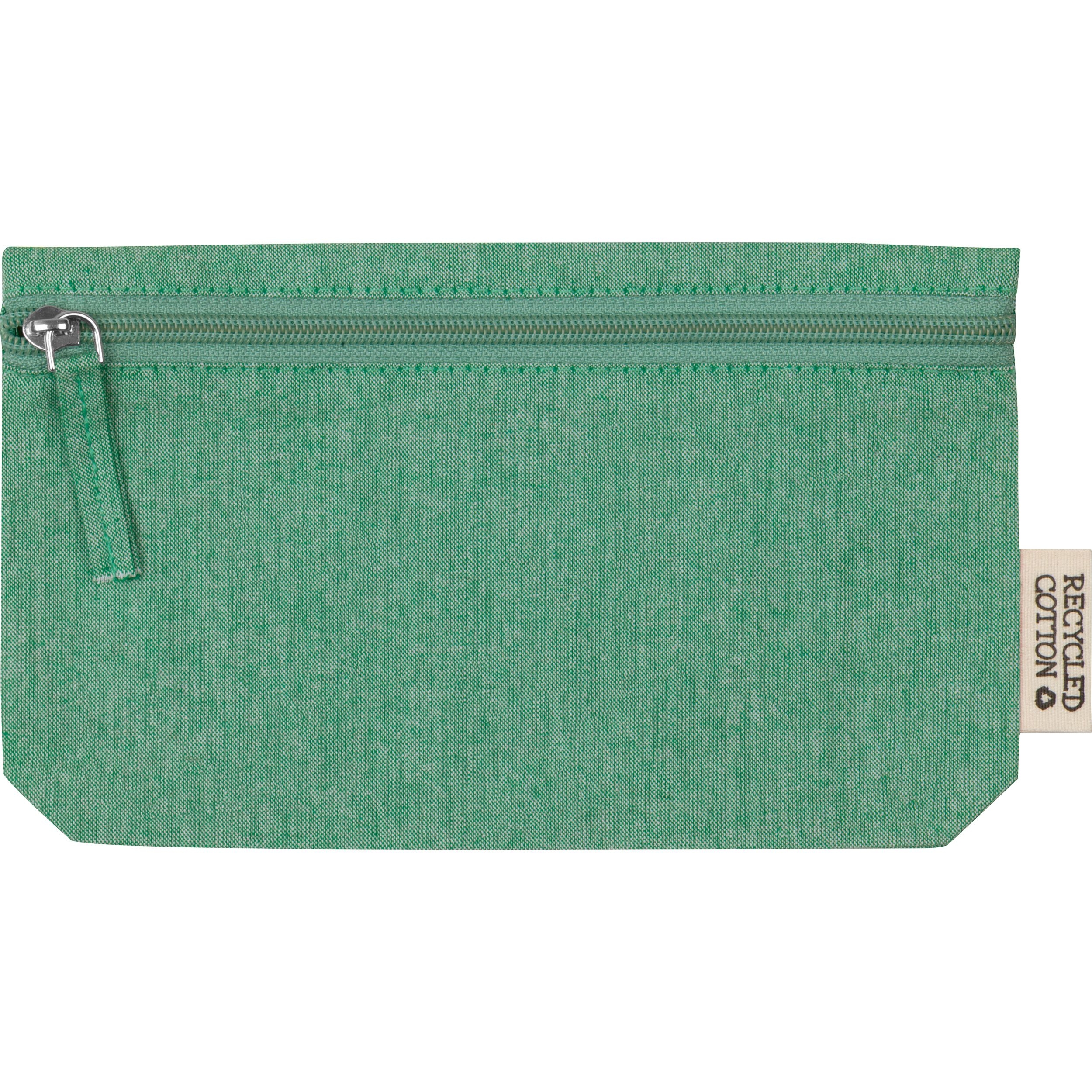 MA64310-09Baumwolletui mit Reissverschluss HARRY_ gruen