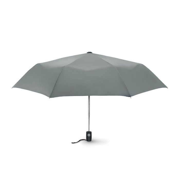 MO8780-07Gentlemen Windbestaendiger Regenschirm 21”_ grau