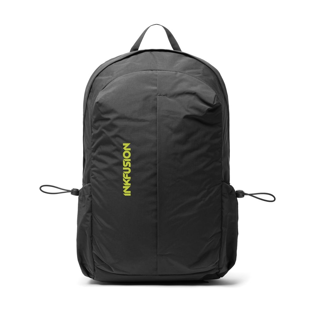 XDP763.53-01KENTO URBAN 15_6_ Rucksack aus RCS  recyceltem Nylon_ schwarz