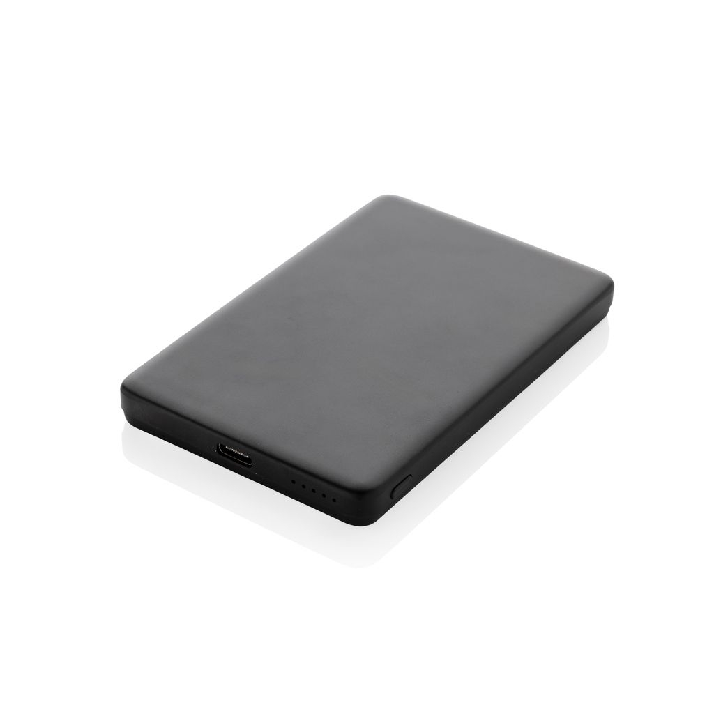 XDP322_60-01Orion 5_000mAh 5W magnetische Powerbank aus RCS rec. Alu_ schwarz