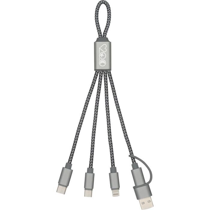 GI1163690-411BrandCharger Trident 2 Ladekabel_ gun metal