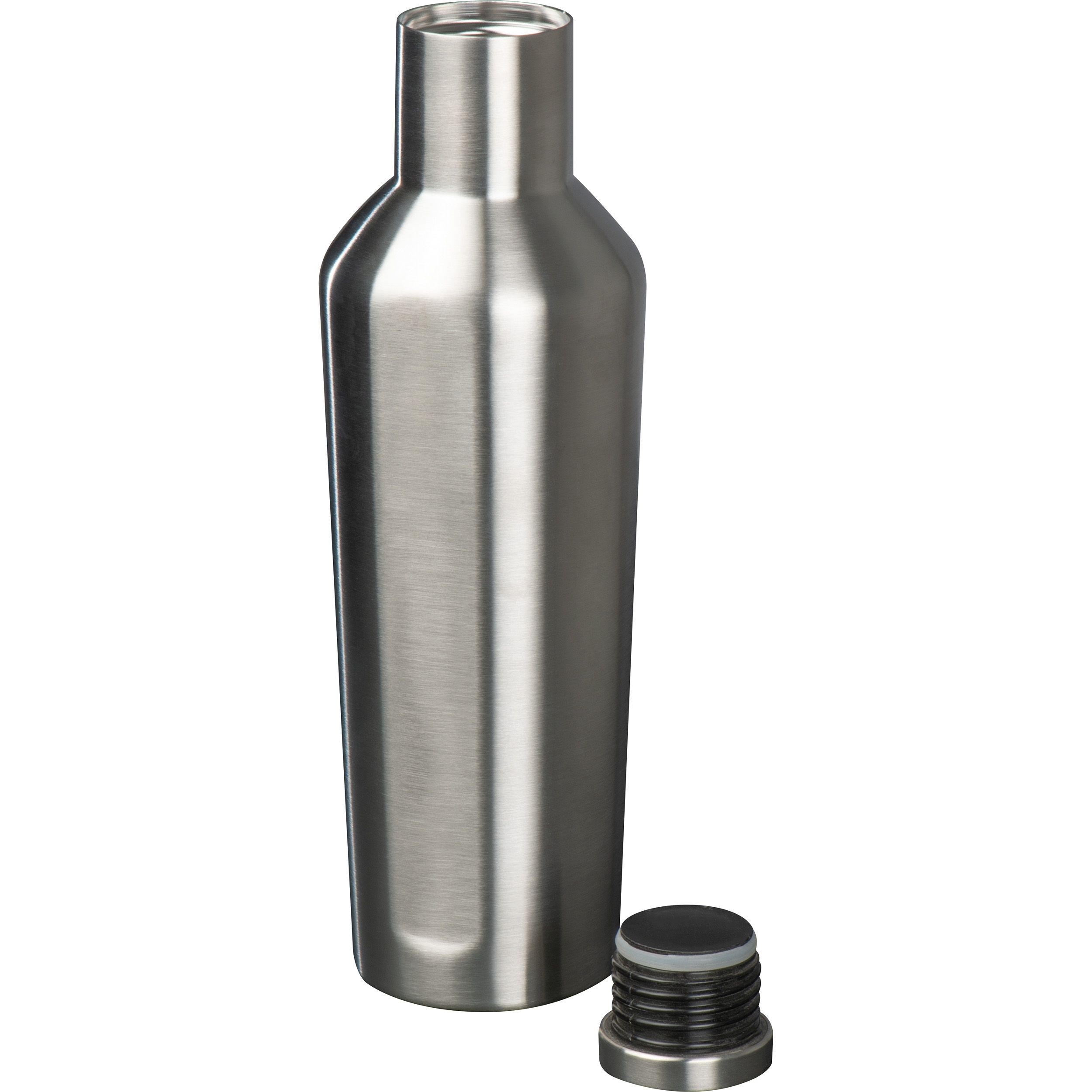 MA61199-07Vakuum Isolierflasche aus Edelstahl_ 500ml_ silbergrau
