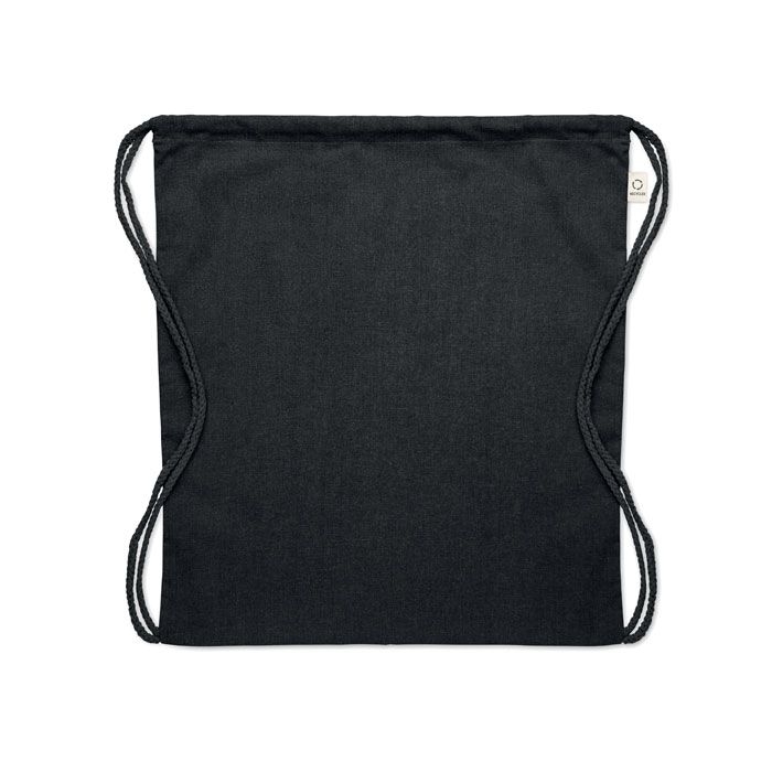 MO2402-03Cabetri Colour Beutel mit Kordelzug recycelt_ schwarz