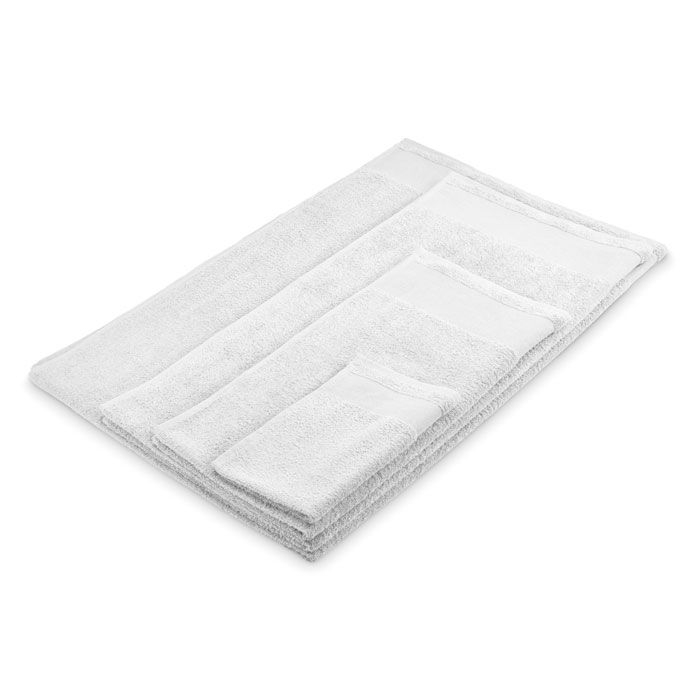 MO2764-06Island 30 Gaestehandtuch Baumwolle 30X50cm_ weiss