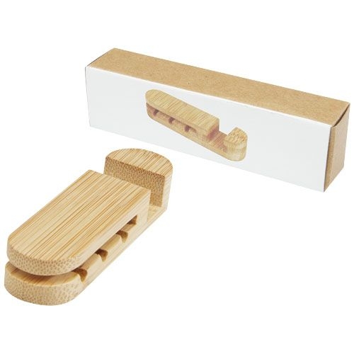 PF124233-1Edulis Kabelmanager aus Bambus_ beige