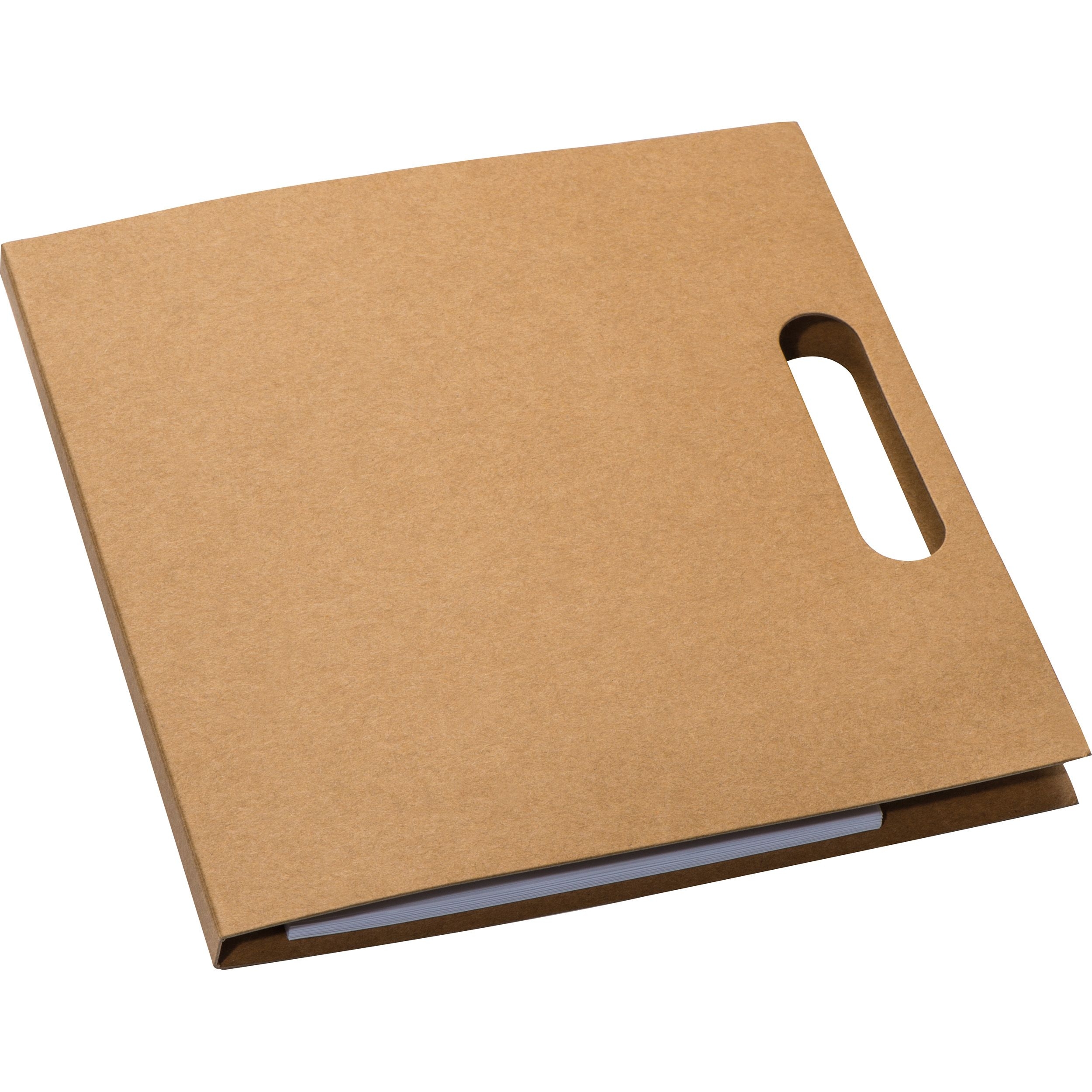 Malbuch in recyceltem Einband, braun