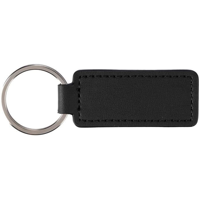 GI1096875-01Apfel Leder und PU Schluesselanhaenger Sabrina_ schwarz