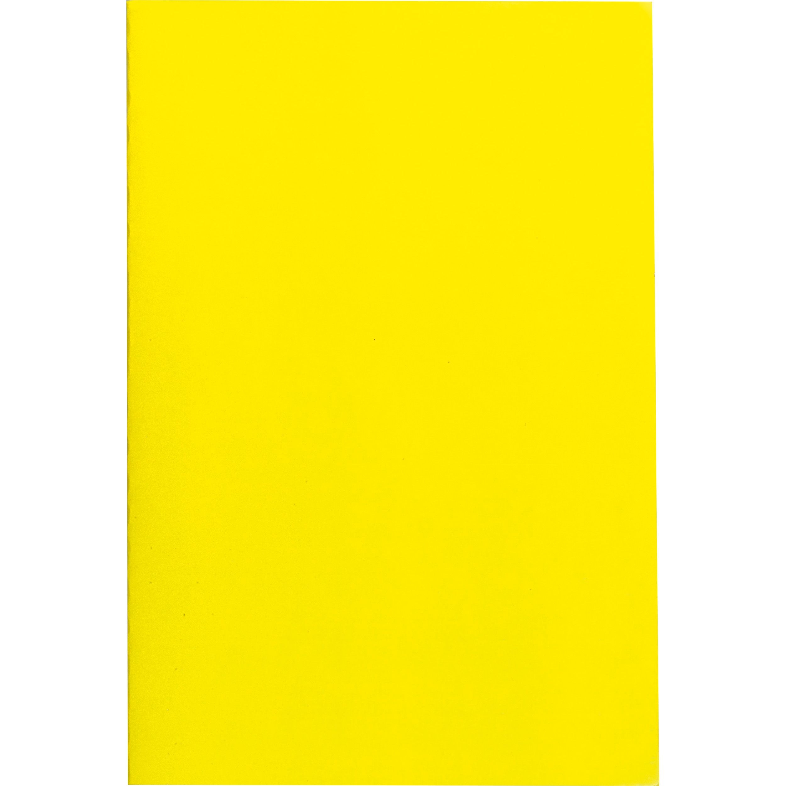 MA23258-08A5 Notizbuch mit karierten Blaettern_ gelb