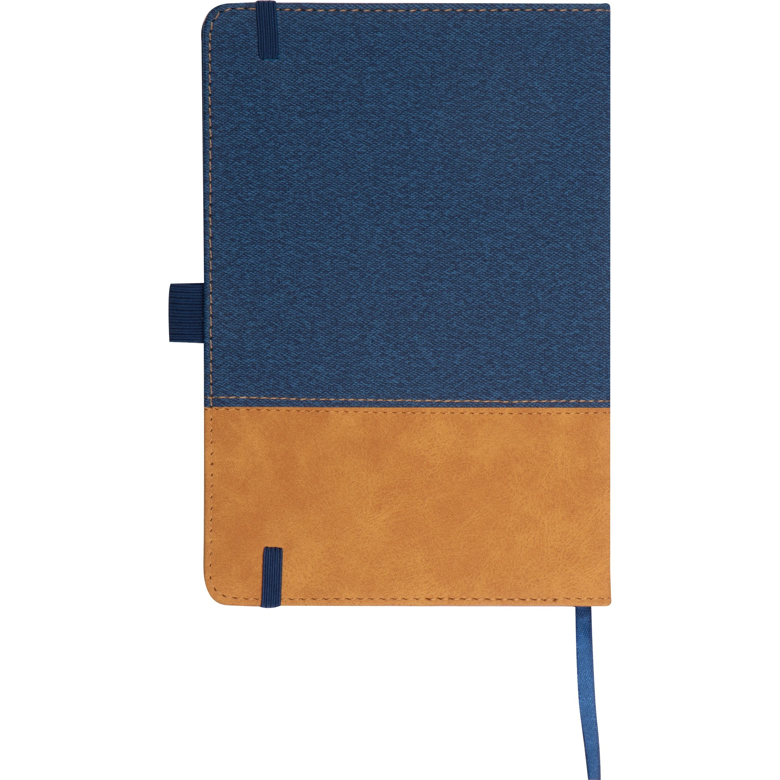 MA23476-44Notizbuch aus PU_ dunkelblau