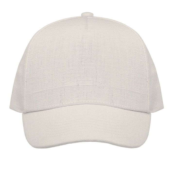 MO6176-13Naima Cap Hanf Baseball Kappe 5 Panele_ beige