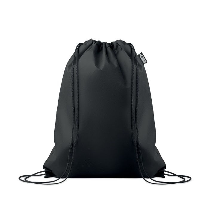 MO2809-03Daffy Rpet Beutel mit Kordelzug Non Woven_ schwarz