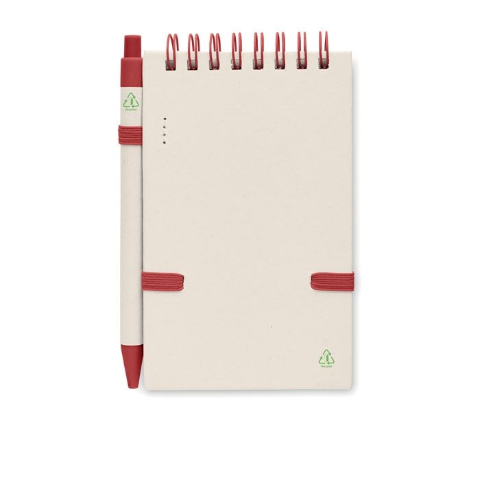 MO6837-05Mito Set DIN A6 Notizbuch-Set_ Rot