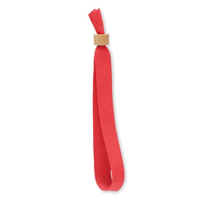 MO6706-05Fiesta Armband RPET-Polyester_ Rot MO6706-05Fiesta Armband RPET-Polyester_ Rot