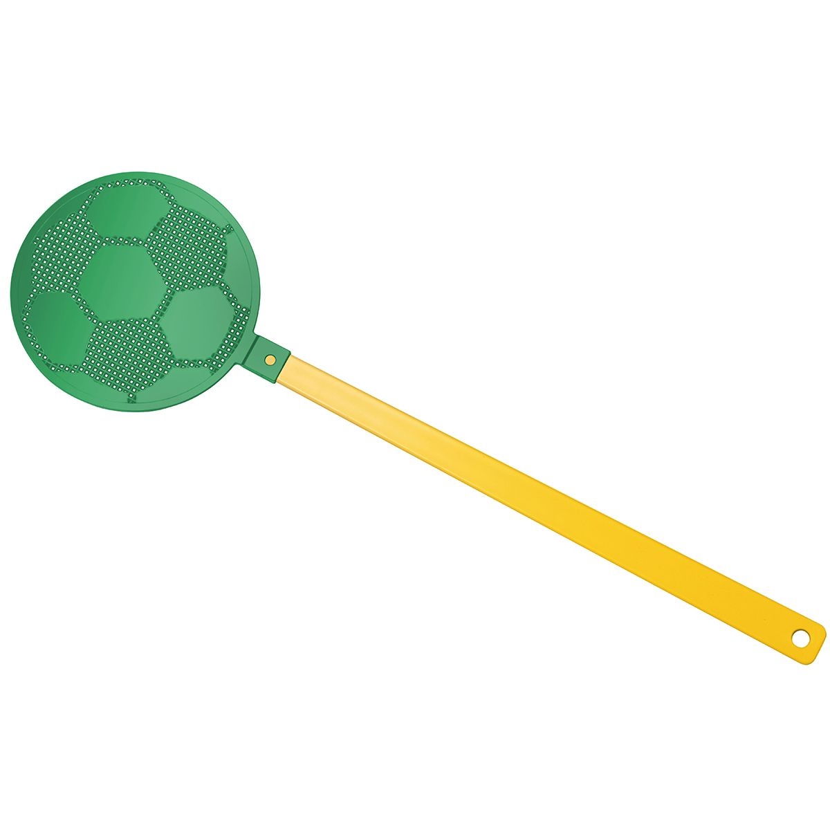 HE8410-4-2Fliegenklatsche _Fussball_ gelb_ gruen HE8410-4-2Fliegenklatsche _Fussball_ gelb_ gruen
