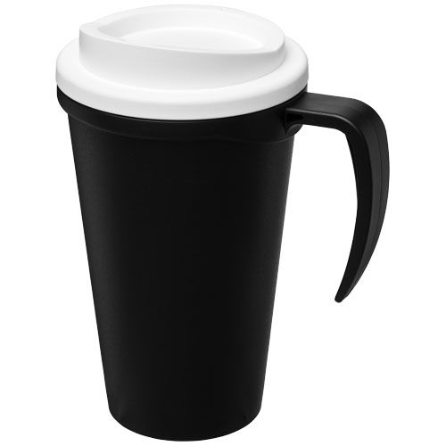 PF210004-14Americano® Grande 350 ml Isolierbecher_ schwarz_weiss PF210004-14Americano® Grande 350 ml Isolierbecher_ schwarz_weiss