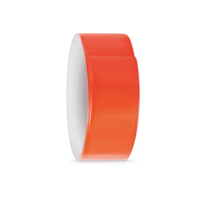 MO8282-10Enrollo Snap-Reflektorband 32x3cm_ orange