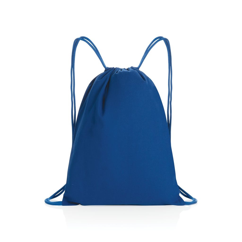 XDP762.63-5Impact AWARE™ recycelter Baumwoll-Sportbeutel 145gr_ blau