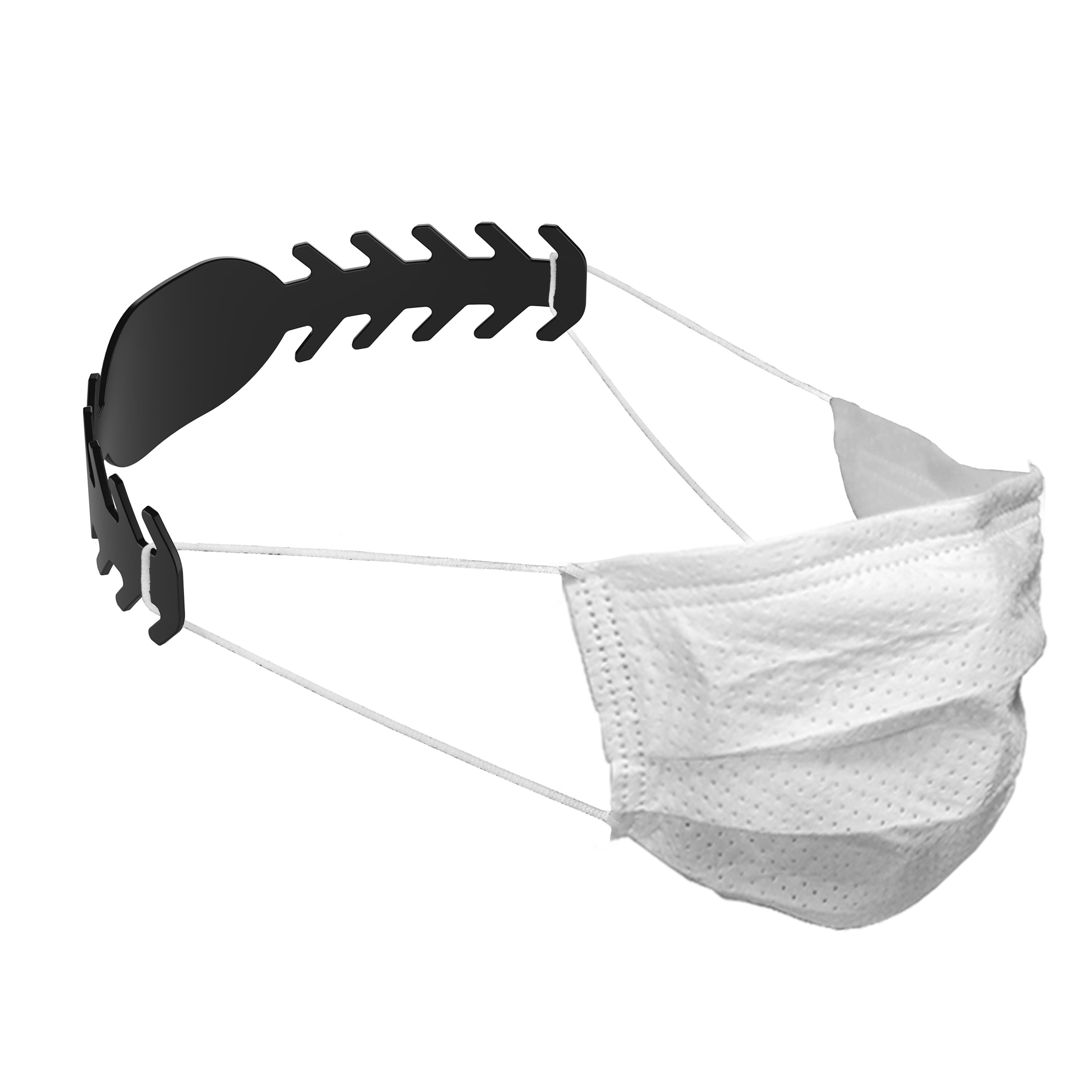 EL01492-2Maskenhalterung _Comfort_ medium_ schwarz