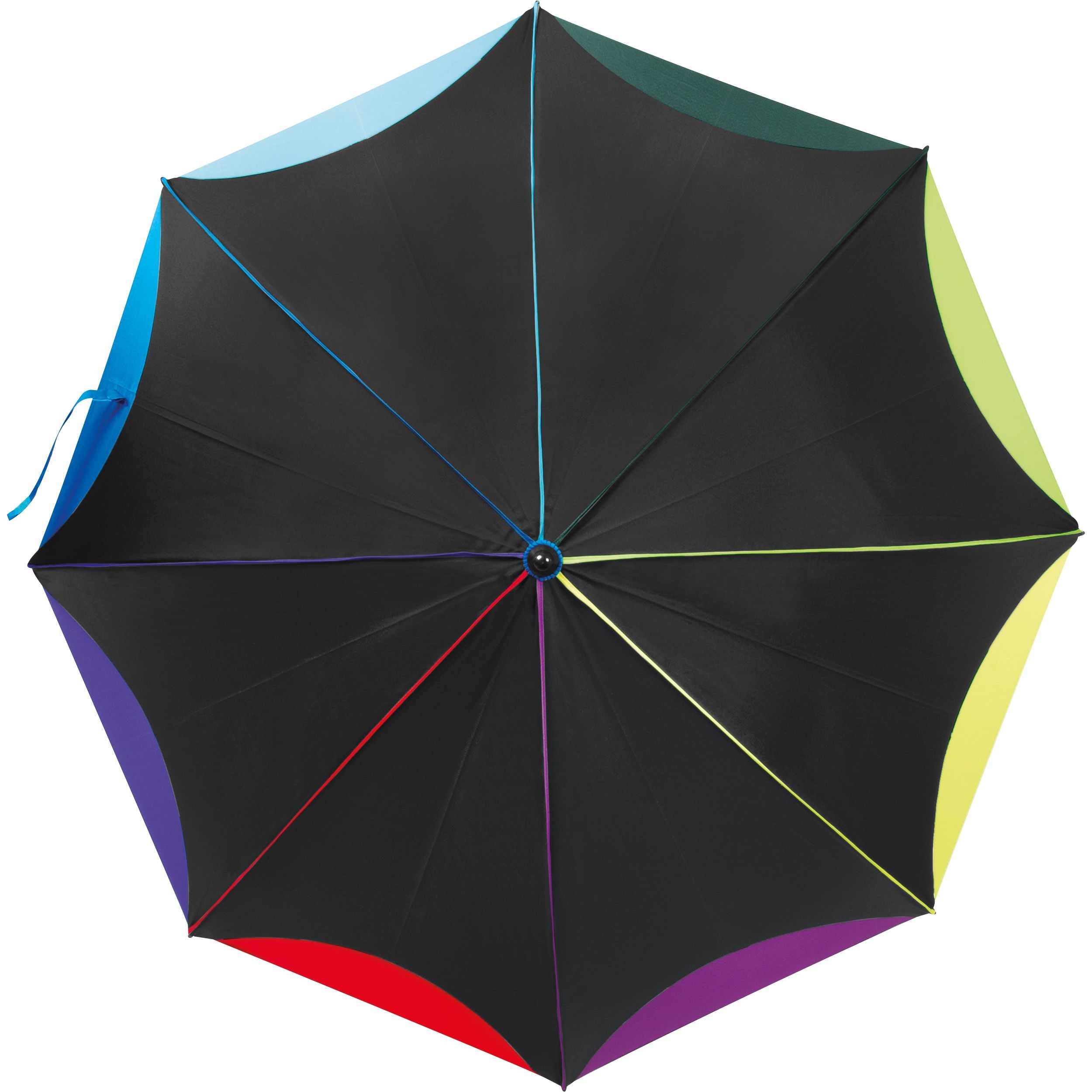 MA40870-MCAutomatik Regenschirm in Regenbogefarben_ mehrfarbig