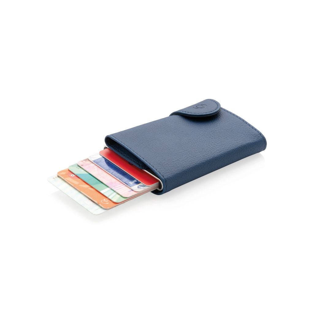 XDP850.51-5C-Secure RFID Kartenhalter und Geldboerse_ blau