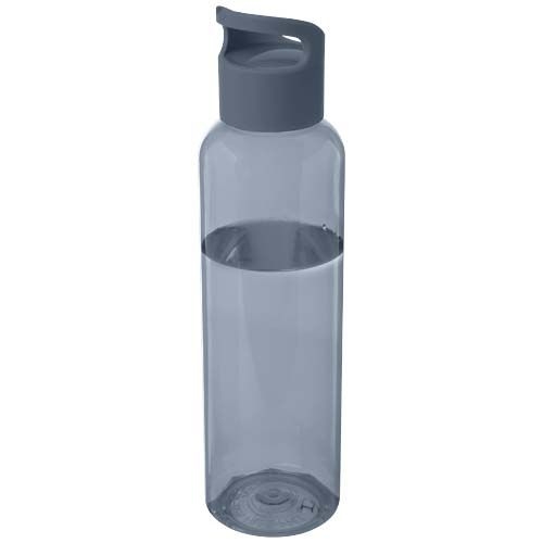 PF100777-10Sky  650 ml Sportflasche aus recyceltem Kunststoff_ hale blau