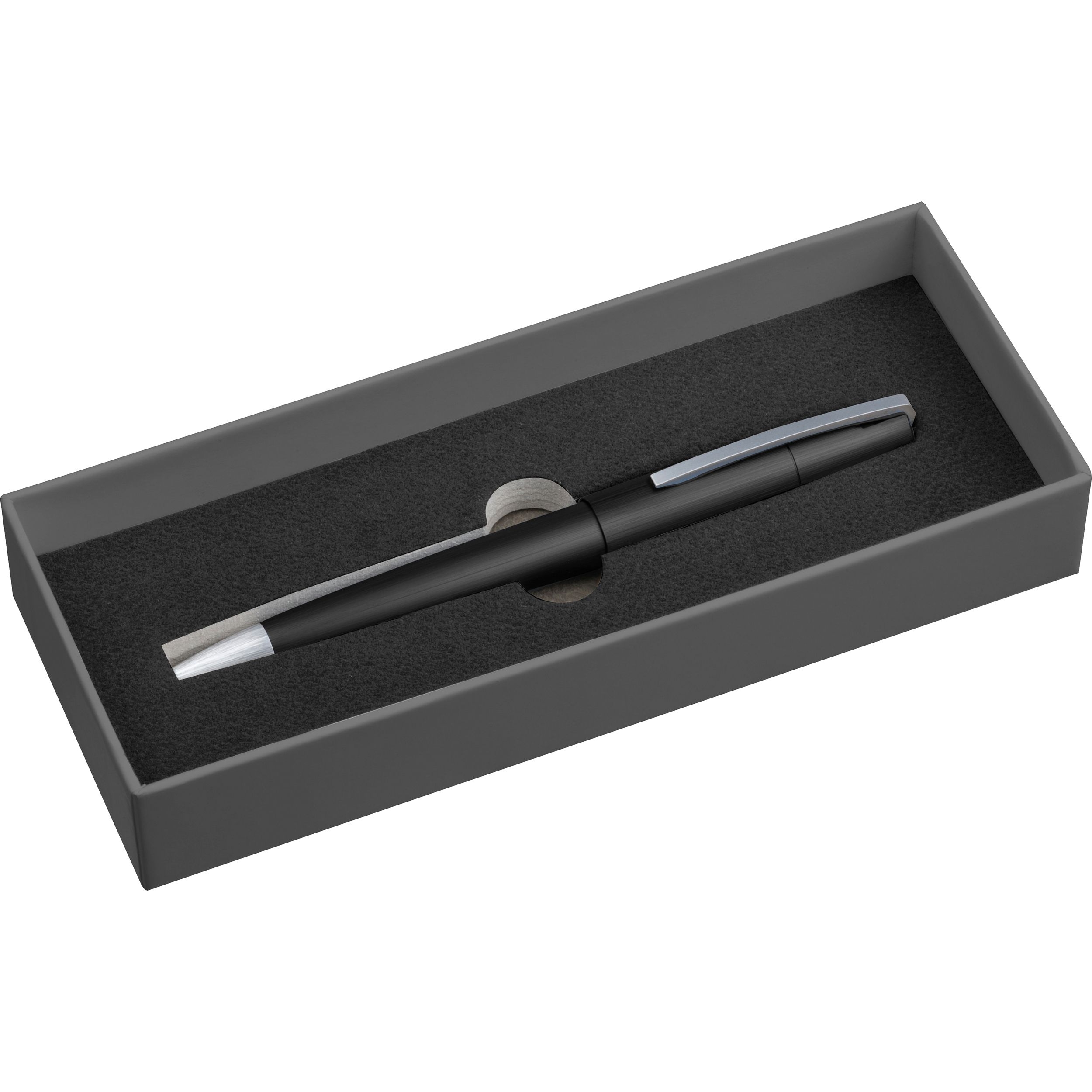 MAF263-03Ferraghini Drehkugelschreiber aus Metall  PATRIZIO_ schwarz