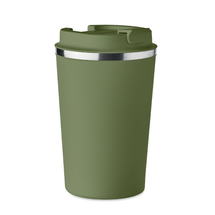 MO6276-60Brace Doppelwandiger Becher 350ml_ Dunkelgruen