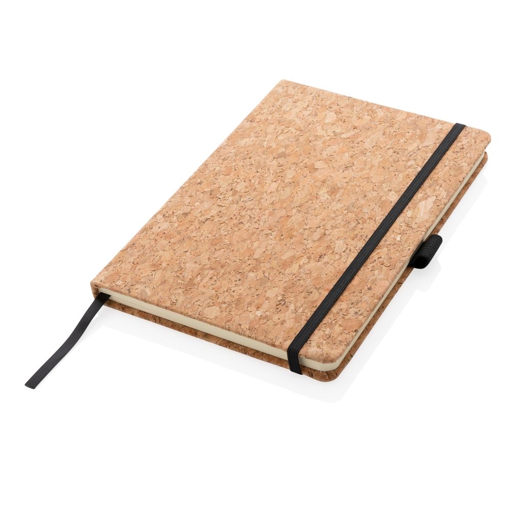 XDP774.24-9Kork Hardcover Notizbuch A5_ braun