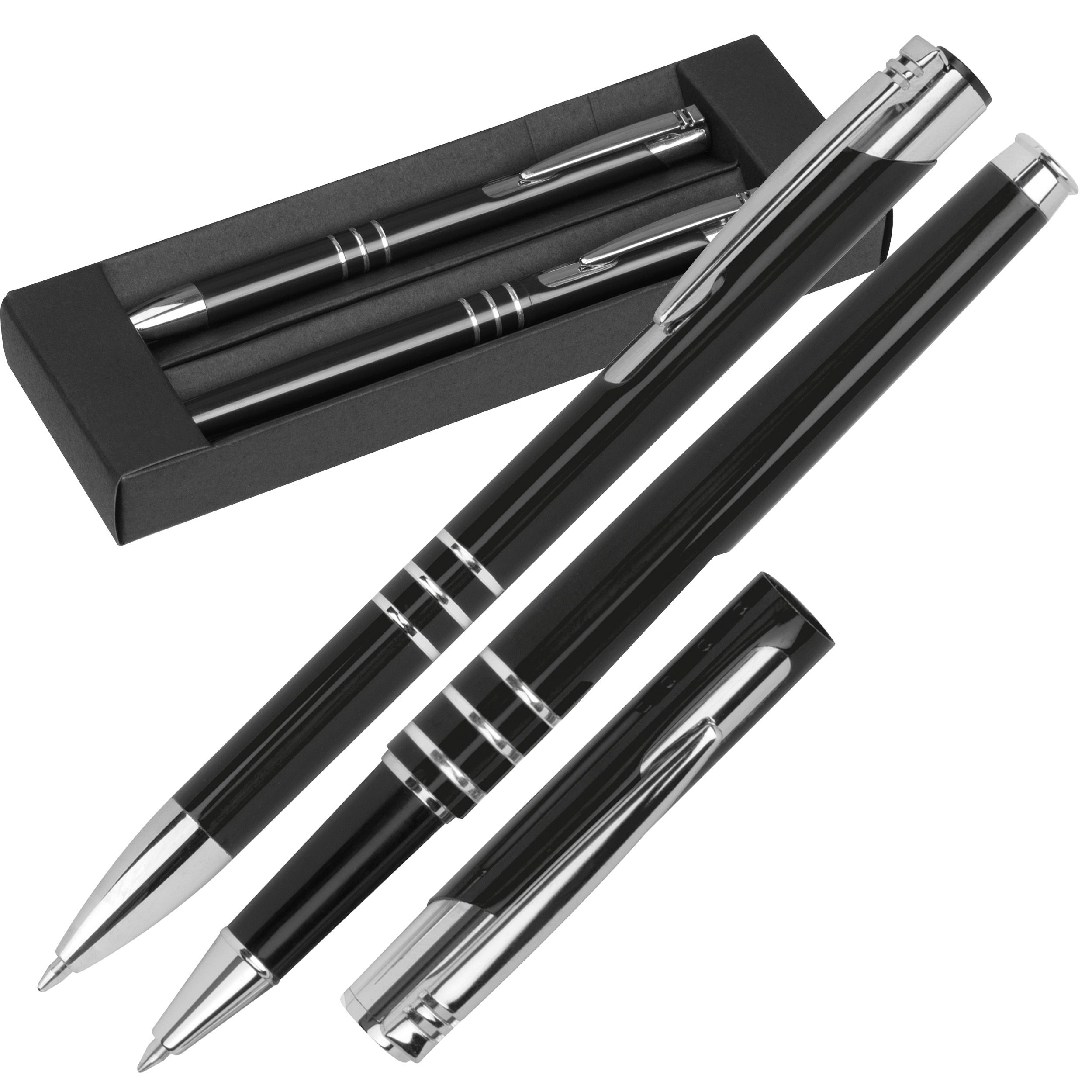MA10761Schreibset bestehend aus einem Kugelschreiber und einem Rollerball